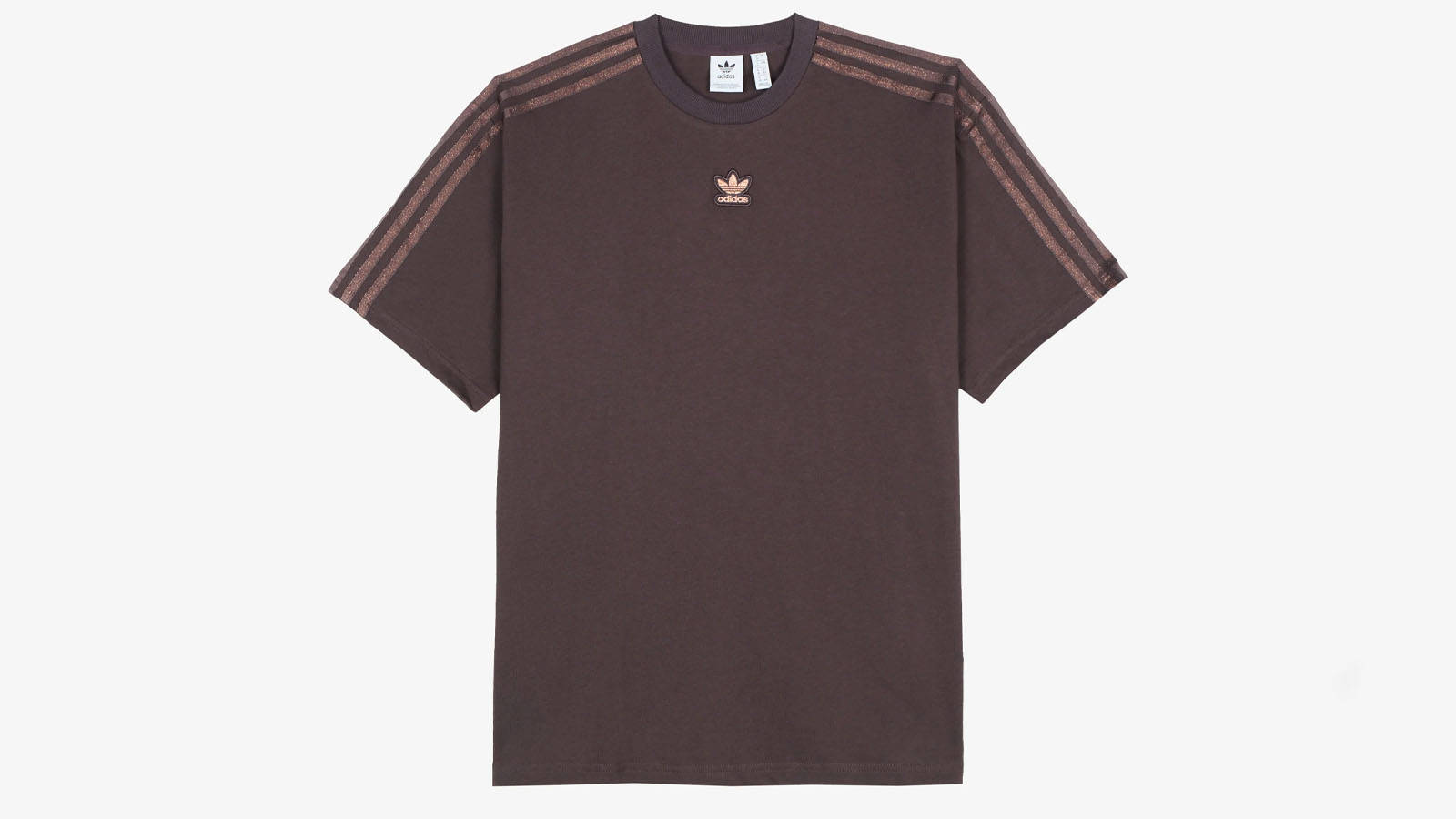adidas originals tshirt brown