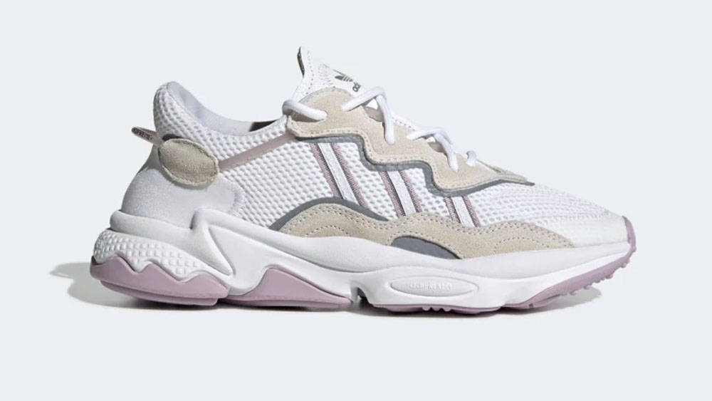 adidas ozweego white purpel
