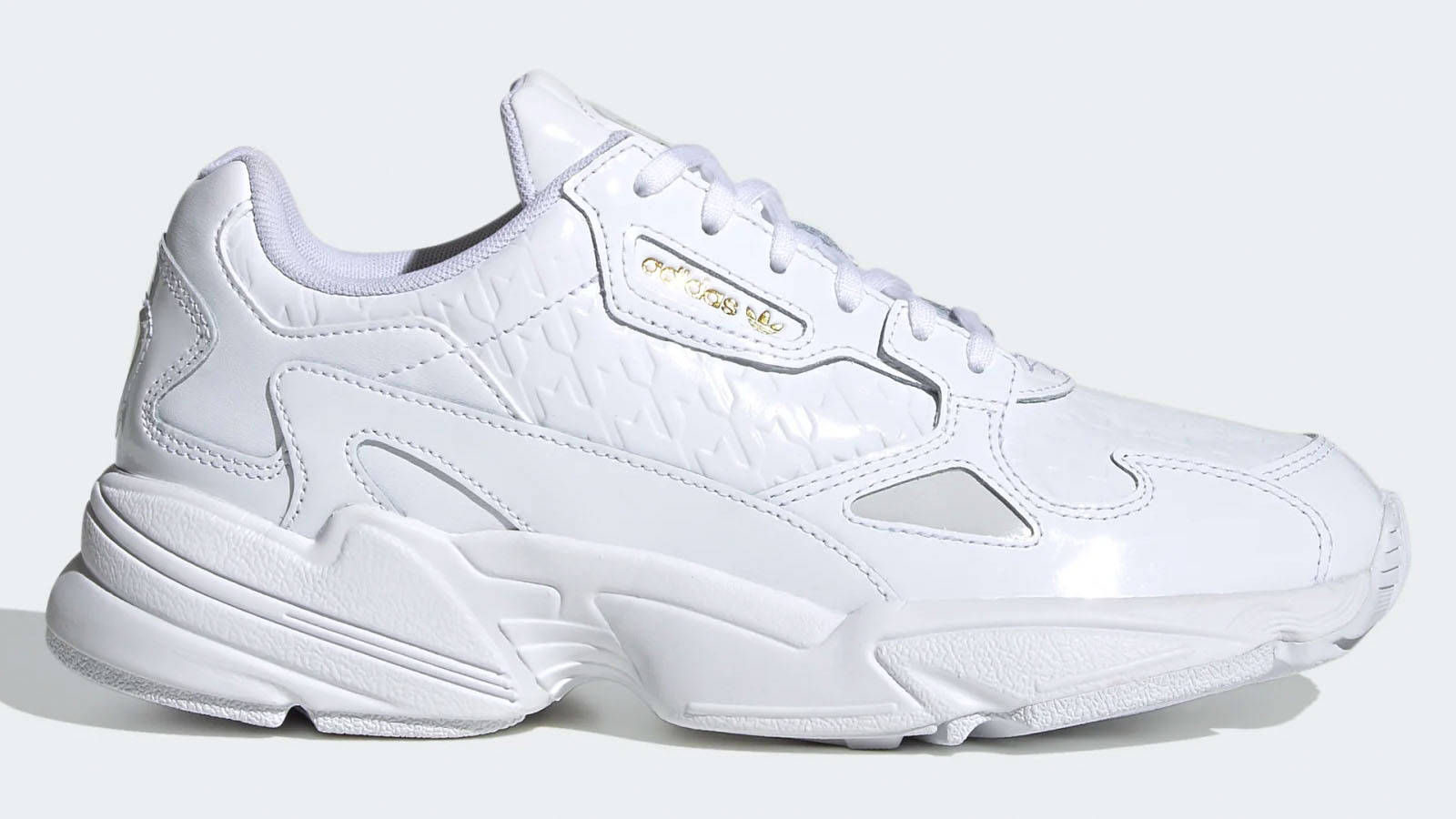 adidas triple white falcon