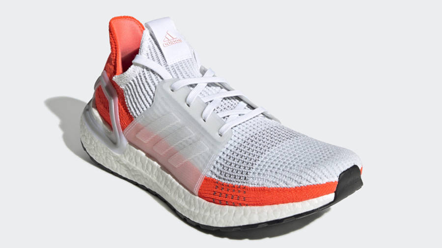 adidas Ultra Boost 19 Cloud White Crimson | Where To Buy | EF1342 | The ...