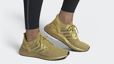 ultra boost 20 white and gold