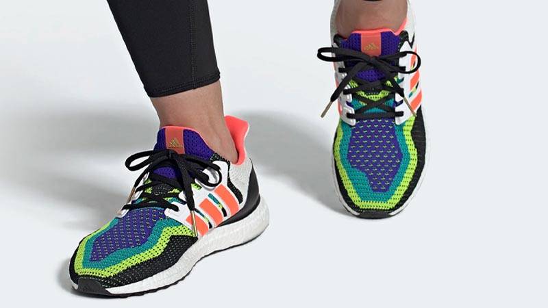 adidas Ultra Boost DNA What The Core White On Foot