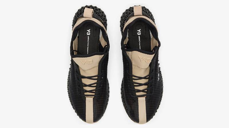 adidas Y-3 Runner 4D Black Chalk White Middle