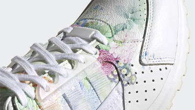 adidas ZX 10000C Made In Germany Floral White Closeup