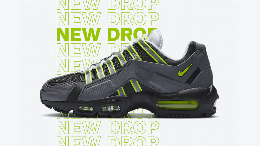 Image via Nike The Nike Air Max 95 "Neon" Gets a Militarised Makeover