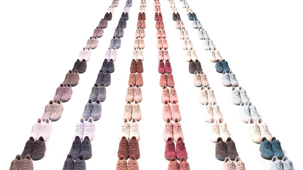 The Ronnie Fieg x ASICS GEL-Lyte 3 "The Palette" Collection Features 30 Clean Colourways
