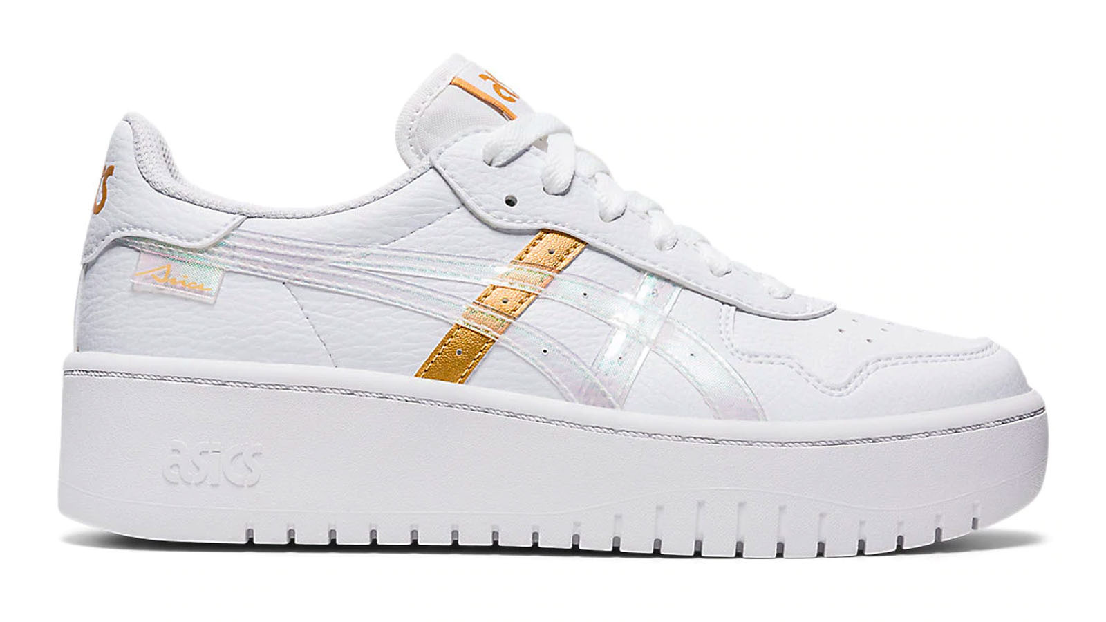 asics japan s PF white gold