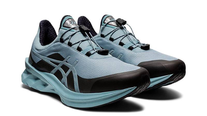 ASICS Novablast SPS Light Steel Front