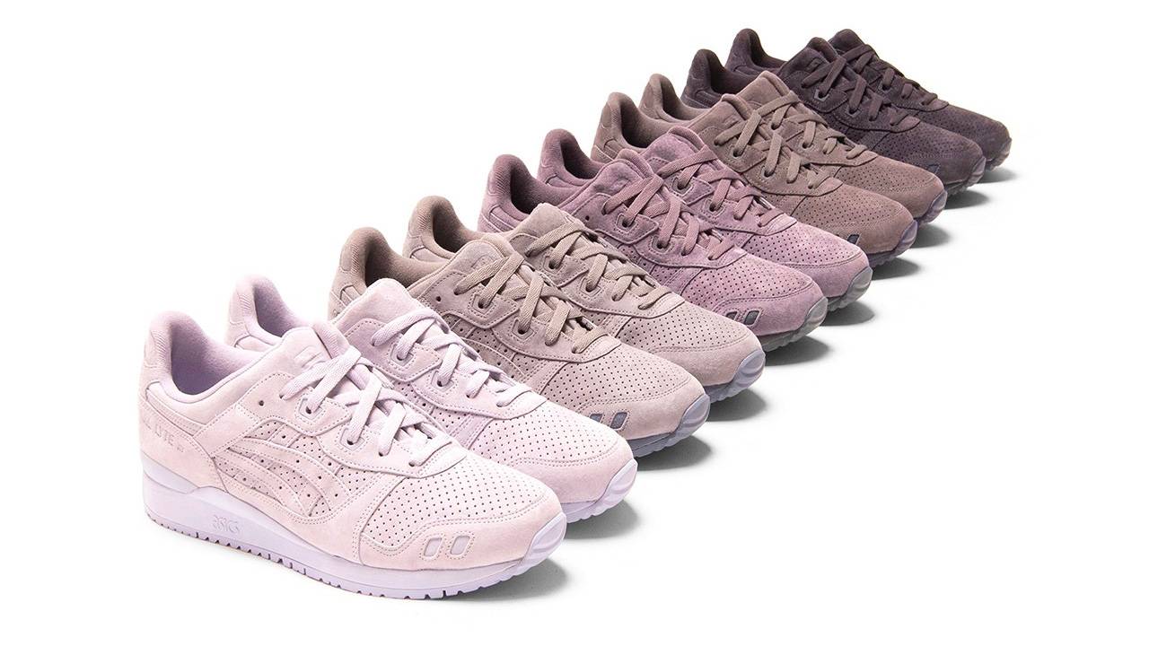 The Ronnie Fieg x ASICS GEL-Lyte 3 "The Palette" Collection Features 30 Clean Colourways