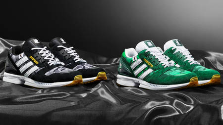 The BAPE x Undefeated x adidas ZX 8000 Continues the Legendary Collab The BAPE x Undefeated x adidas ZX 8000 Continues the Legendary Collab