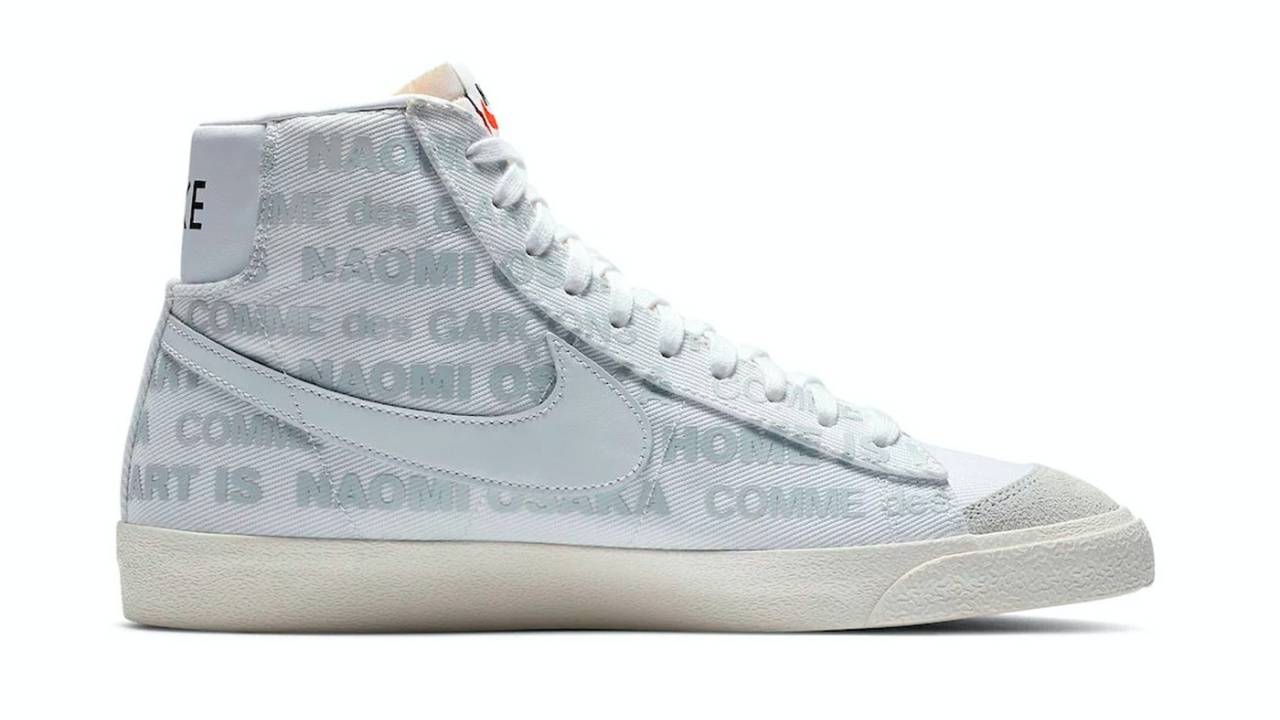 An Official Look at the Naomi Osaka x COMME des GARCONS x Nike Blazer Mid 77  | The Sole Supplier