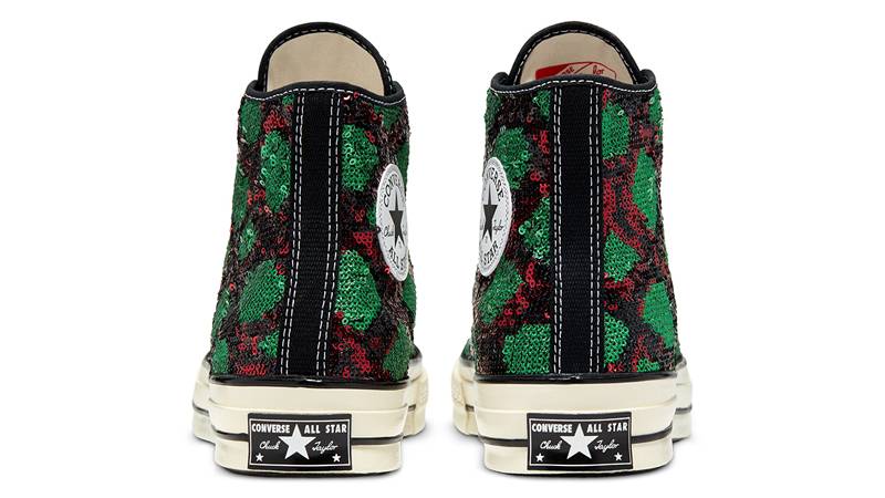 Converse Chuck 70 Snakequins Red Green Back