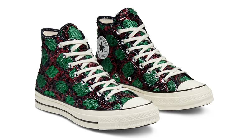 Converse Chuck 70 Snakequins Red Green Front