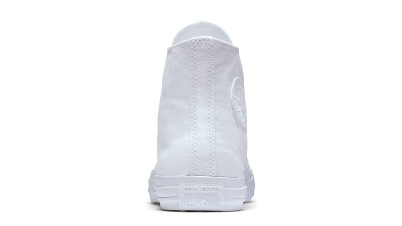 Converse Chuck Taylor All Star Canvas Hi White Mono Back