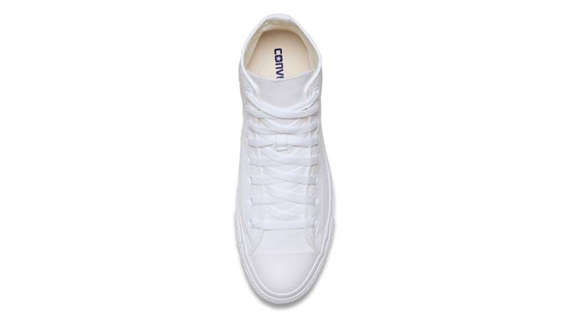 Converse Chuck Taylor All Star Canvas Hi White Mono Middle