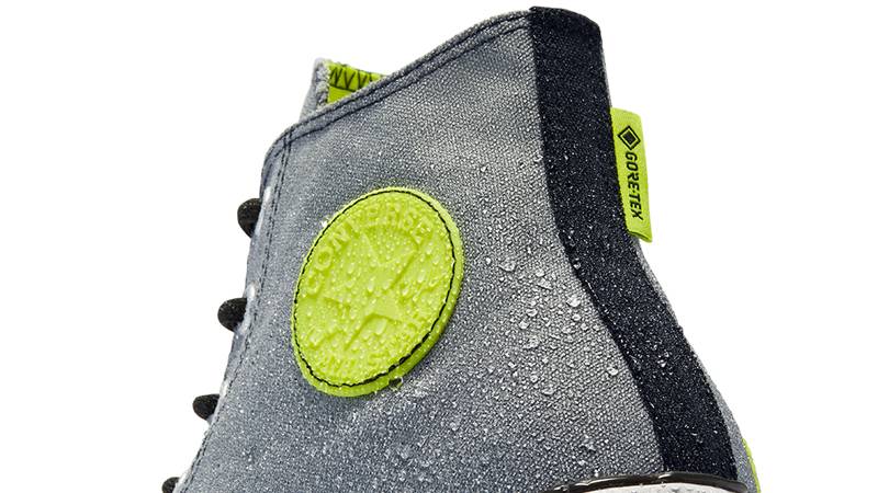 Converse Chuck Taylor All Star Gore-Tex Hi Limestone Grey Closeup