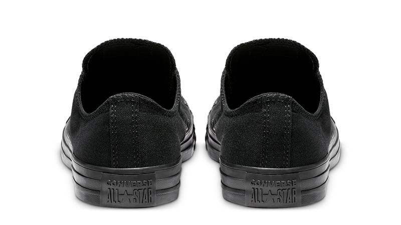 Converse Chuck Taylor All Star Low Black Mono Back