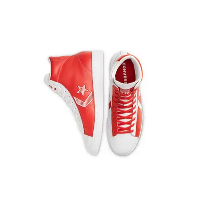 Converse Tsunami Pro Leather Rivals Mid University Red White Middle