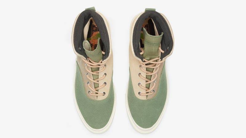 Converse Skidgrip Hi Safari Oil Green Middle