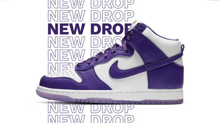 The Nike Dunk High "Varsity Purple" Gets Unveiled