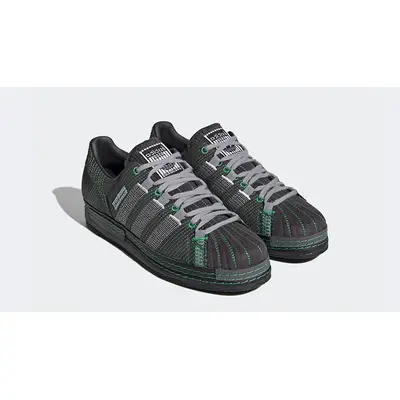 adidas prophere copper metallic shoes sale Superstar Black Green FY5709 front
