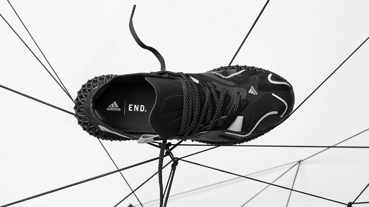 END. x adidas EVO 4D "Dark Matter"