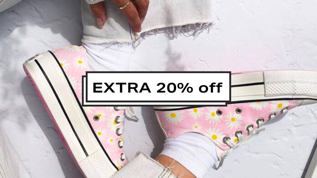 extra 20% off converseArtboard 1