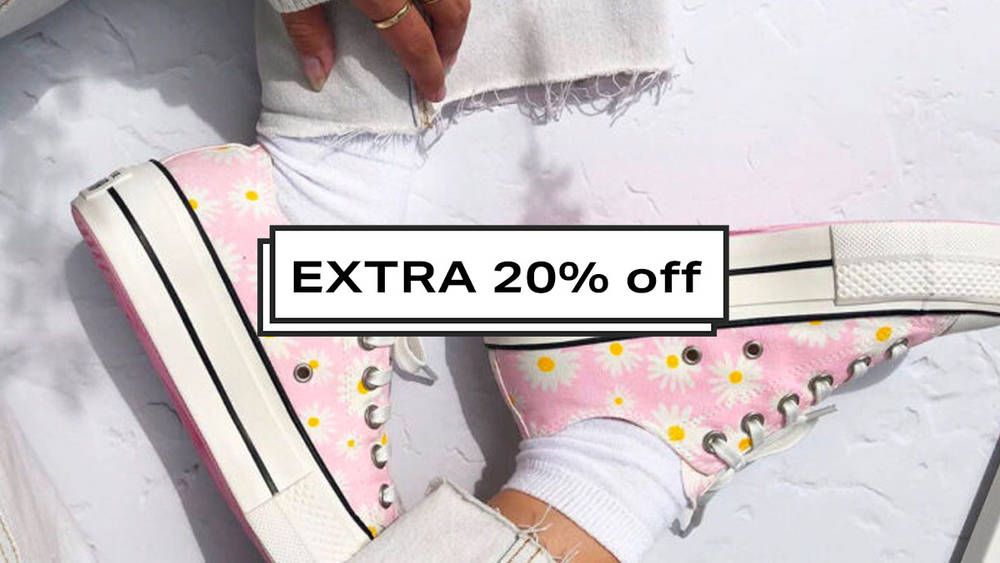extra 20% off converseArtboard 1