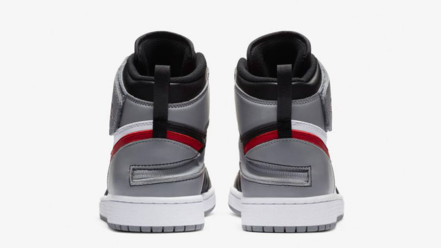 jordan 1 flyease black particle grey gym red