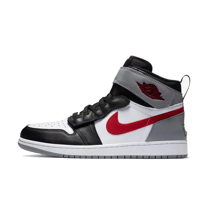 air jordan 1 hi flyease black gym red