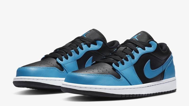 Jordan 1 Low Laser Blue Front