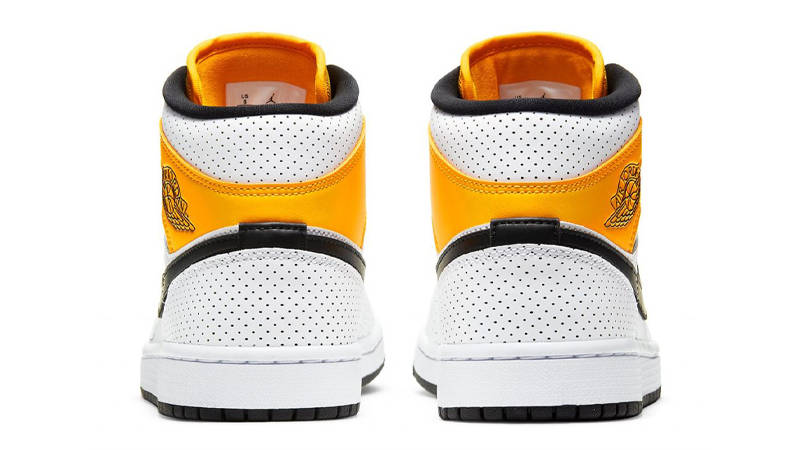 Jordan 1 Mid Laser Orange Back