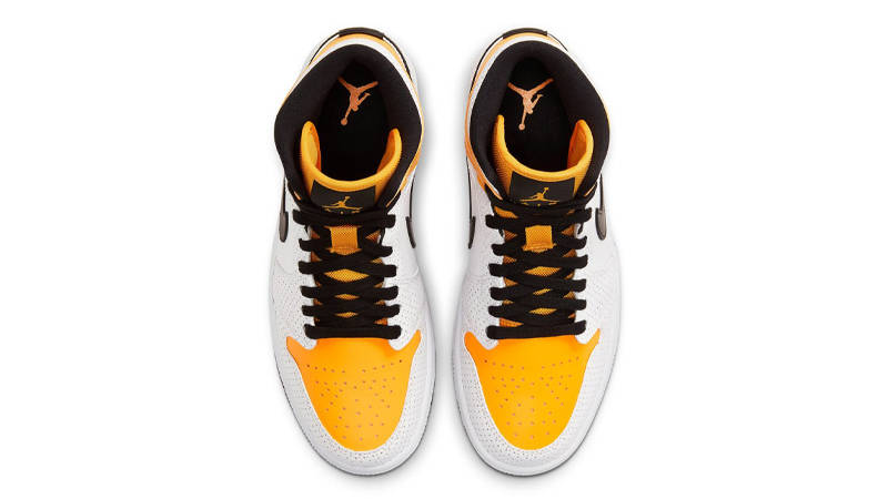 Jordan 1 Mid Laser Orange Middle