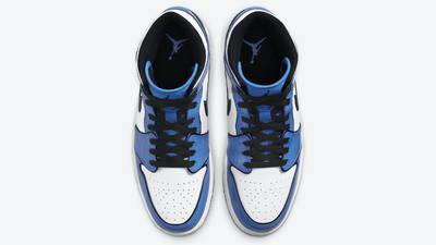 nike air jordan 1 retro mid se signal blue