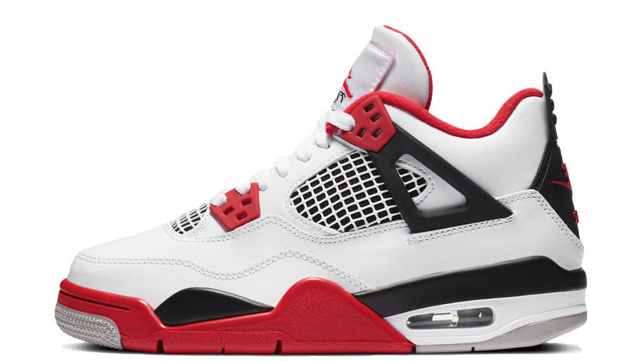 womens red jordan 4