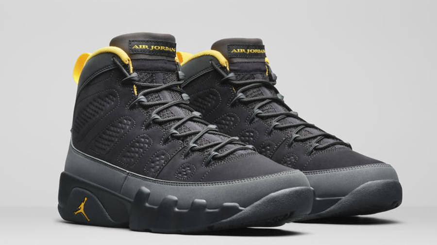 black and gold jordan 9 2021