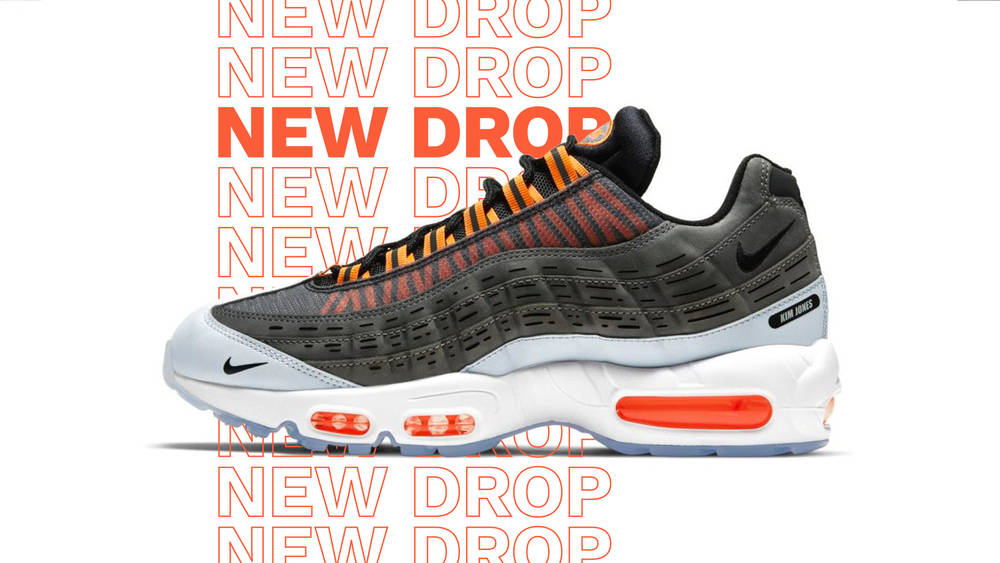 Image via Nike Kim Jones x Nike Air Max 95 "Total Orange"