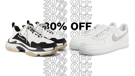 20 Astounding Bargains From Balenciaga to Air Force 1s Now With 30% Off at Mr Porter 20 Astounding Bargains From Balenciaga to Air Force 1s Now With 30% Off at Mr Porter