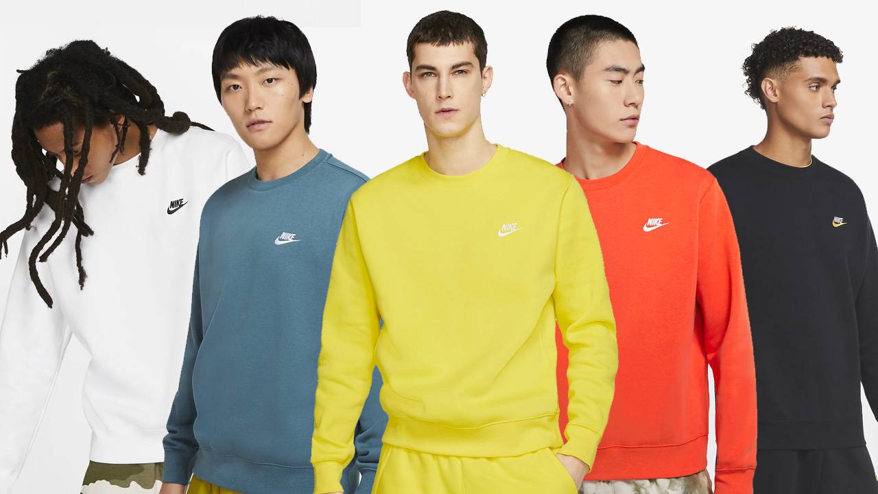 The Nike Sportswear Club Fleece Drops in a Rainbow of Colourways