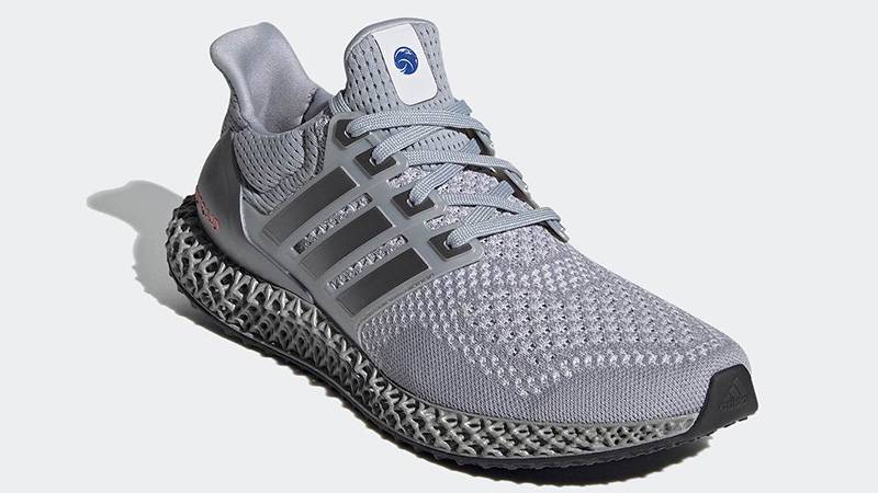 NASA x adidas Ultra 4D Halo Silver FX7753 front