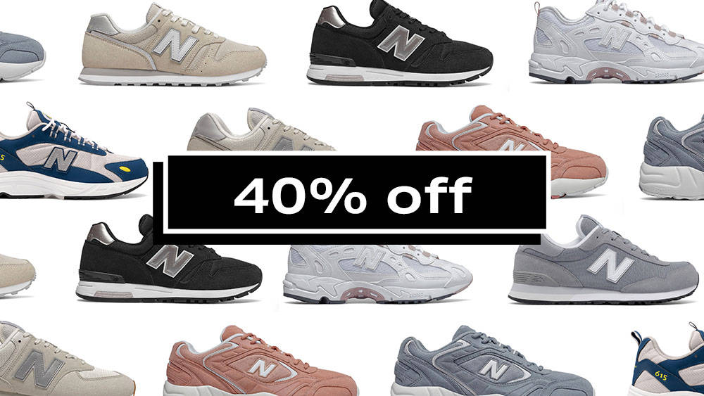 New Balance 40% off New Balance 40% off