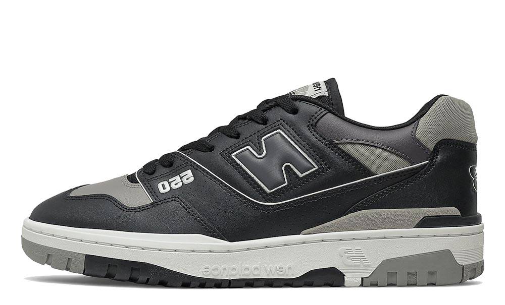 New Balance 550 Black Grey Where To Buy BB550SR1