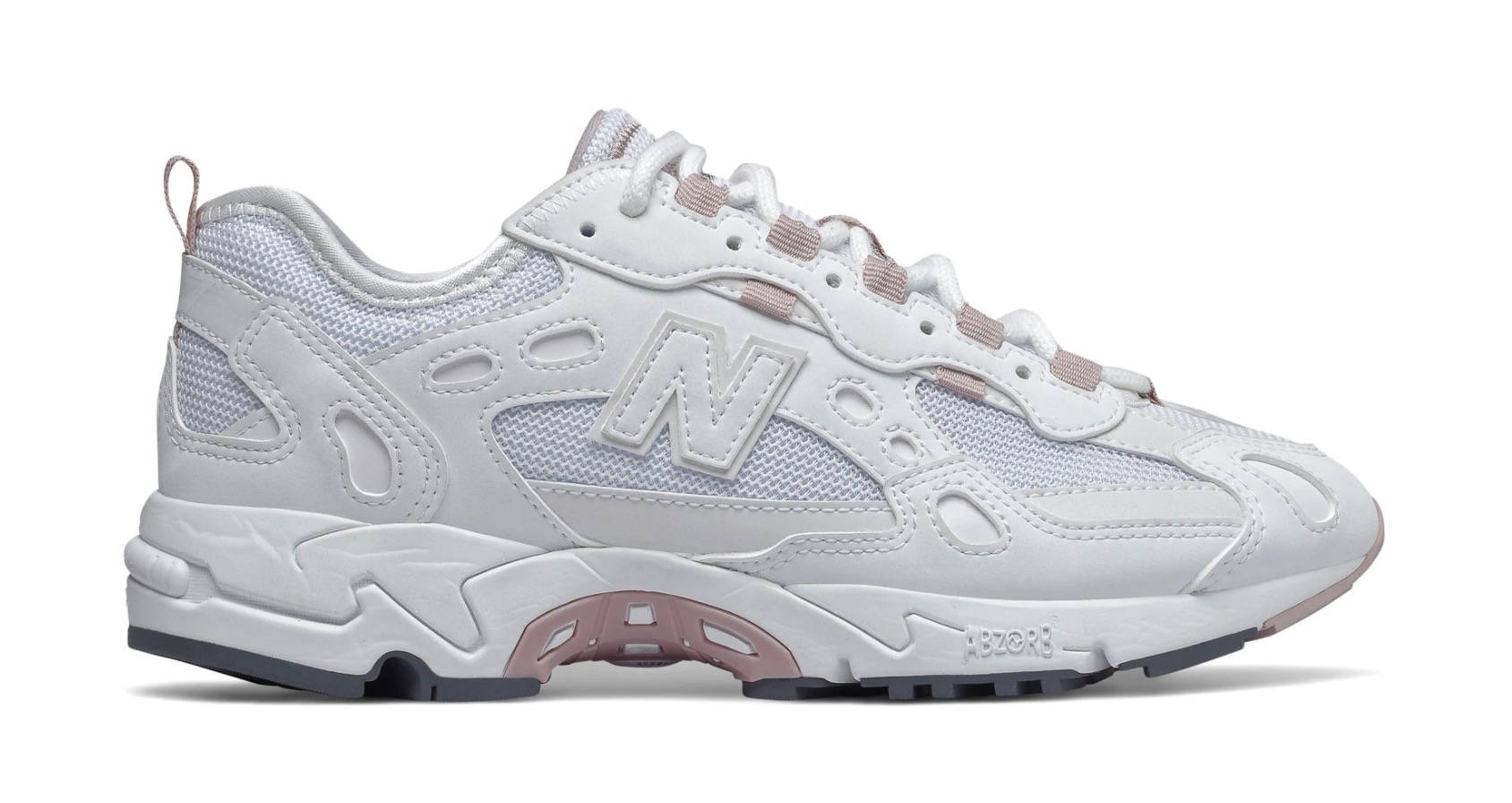New Balance 827 White Pink