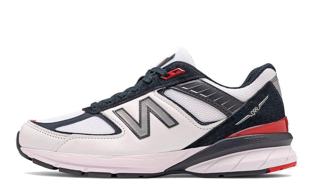 new balance 990v5 carbon team red