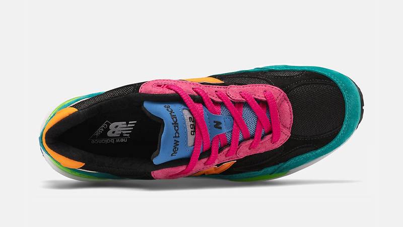 New Balance 992 Black Multi Middle
