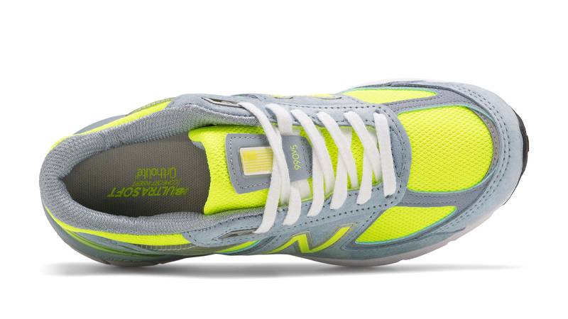 New Balance W990GH5 Grey Yellow Middle