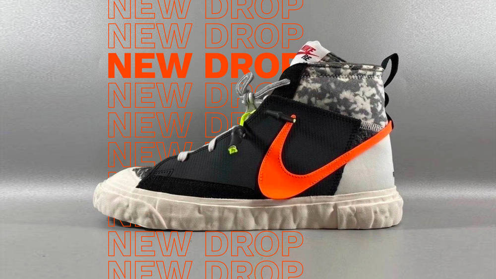 Image via sneakerjamz READYMADE x Nike Blazer Mid