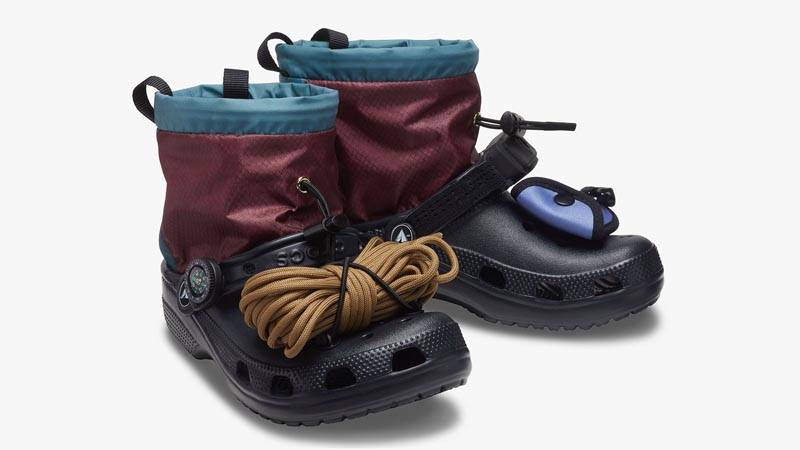 Nicole Mclaughlin x Crocs Campsite Classic Clog Black Multi