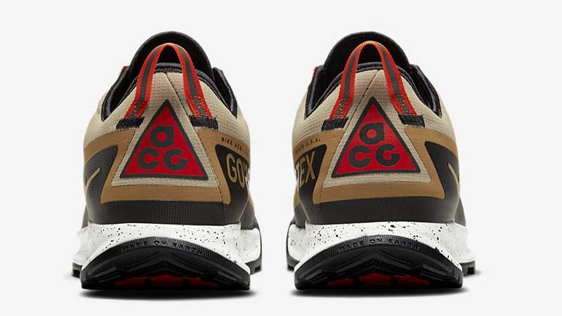 Nike ACG Air Nasu Gore-Tex Khaki Golden Beige Back