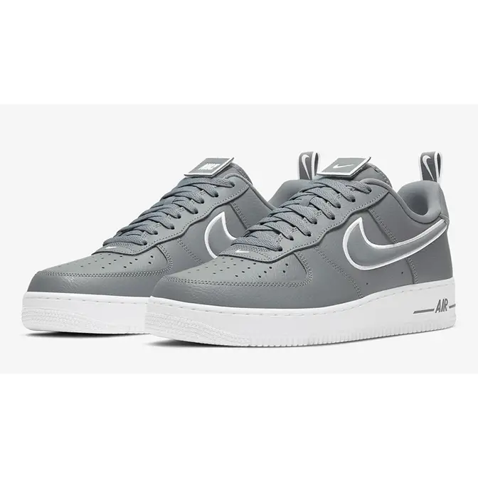 Nike Air Force 1 Grey White | Where To Buy | DH2472-002 | The Sole Supplier